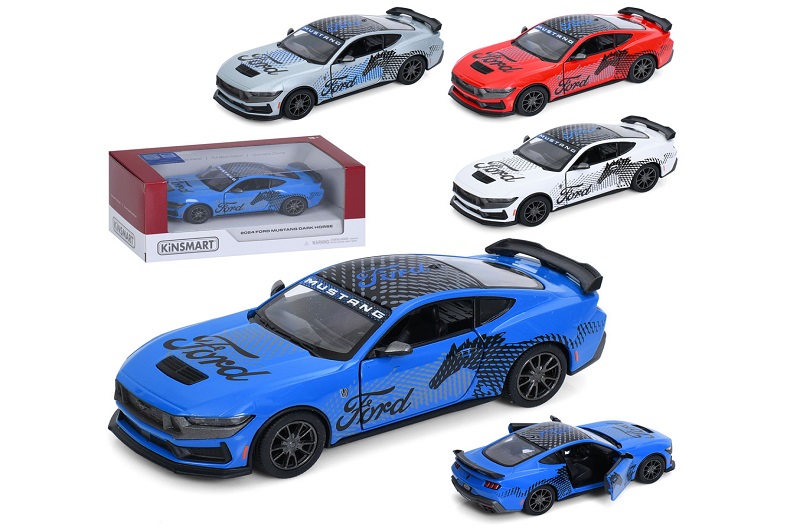 Машина KT5455WF (24шт) метал, інерція, 1:38, 12,5см, відчиняються двері, гумові колеса, 4 кольори, в