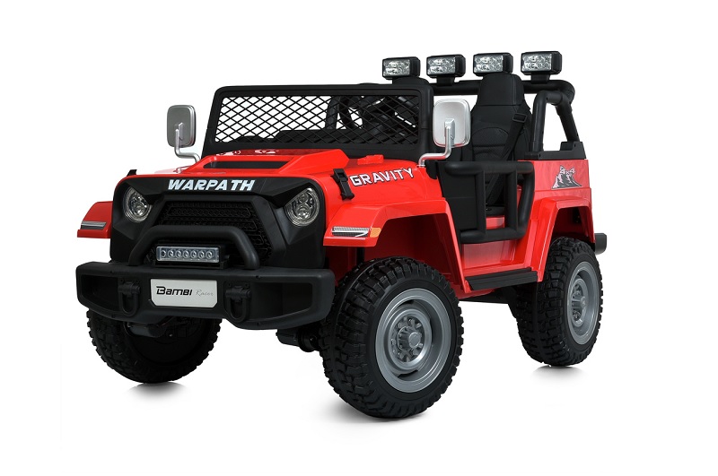 Джип M 6108EBLR-3(24V) (1шт) р/к2,4G, 4мотори90W, 1акум24V7AH,світло,муз,колесаEVA, USB, BLUETOOTH,