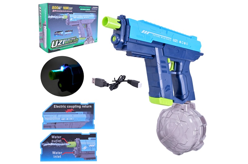 Водний пістолет арт. KB1323-1 (24шт)  на акум.батарейці,29 см в кор.