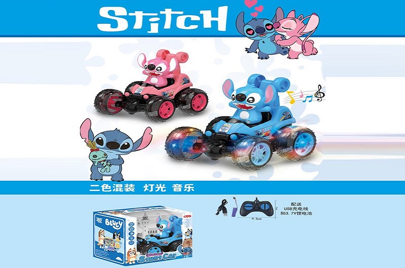 Машина р/к арт. 190-1A (30шт/2) акум. 2кольора, світло,звук короб. 19*3,8*17см