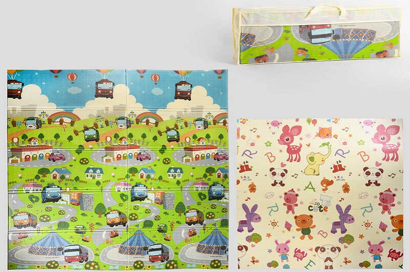 Килимок ігровий (ТЕРМО) 2-х сторонній EVA B-60026 (20) 180х150х0.8см, в сумці