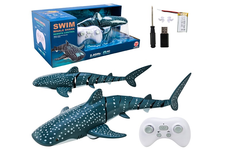 Тварина інтеракт. акула 18004-34 (24шт/2) на р/к, короб.37,5*17*19,5см.