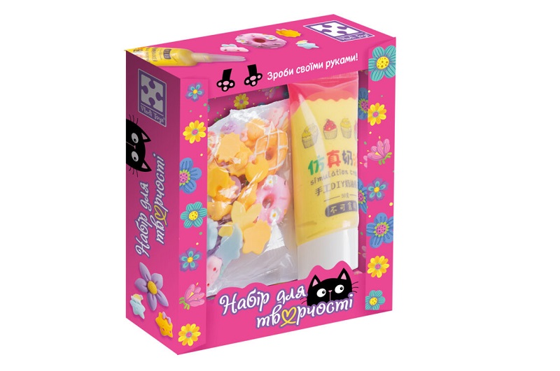 Набір для творчості Клей з кабашонами. Зірка мікс" VT4600-06"