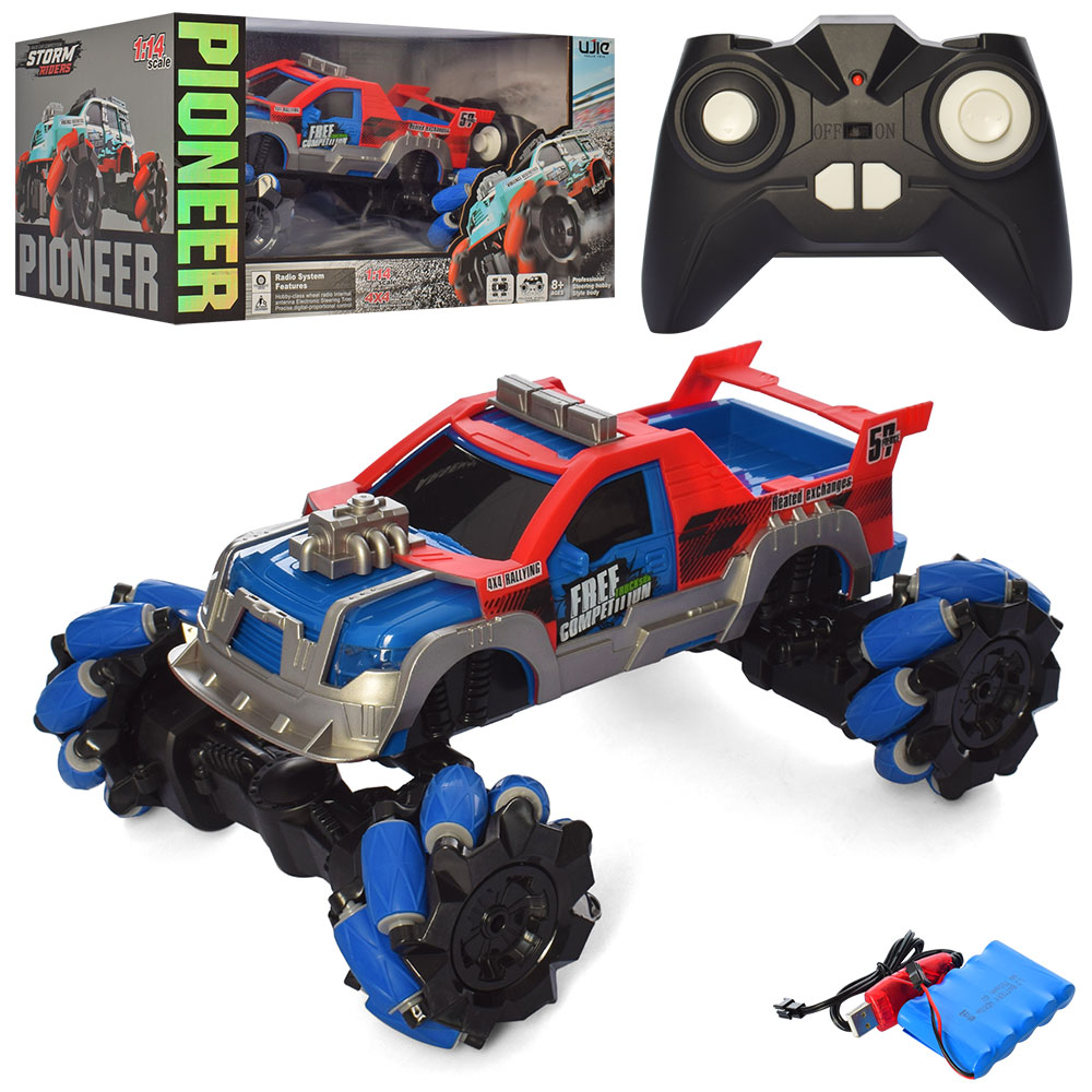 Джип UJ99-W04 (8шт) р/к, акум, 1:14, 29см, резин.колеса, USBзарядне, в кор-ці, 40-21,5-25,5см