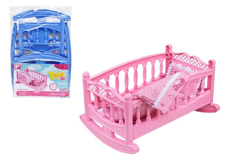 Набір дитячий Ліжечко колиска велике з постіллю, арт 006/4, BAMSIC