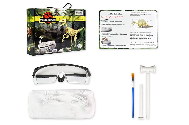 Набір для творчості Розкопки динозаврів. Велоцираптор (укр), 30830