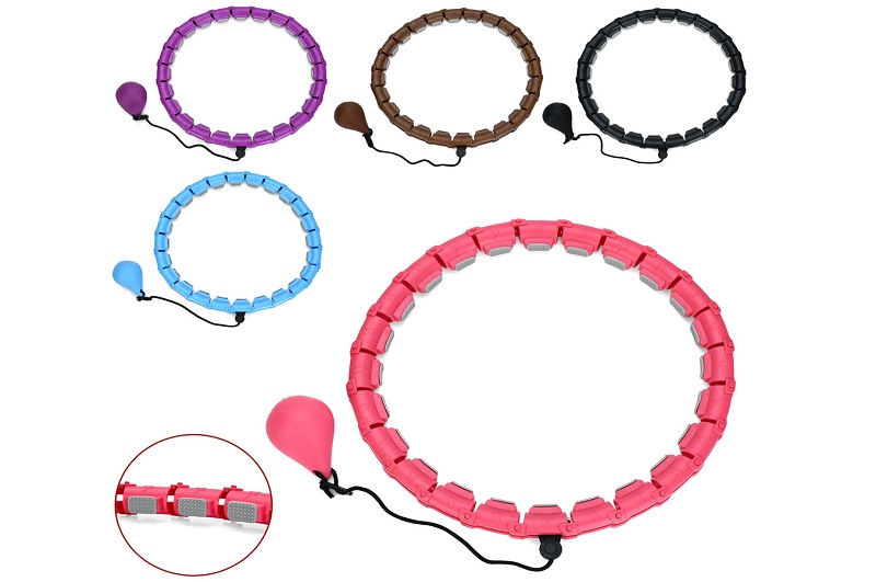 Обруч MS 4657 (12шт) хулахуп, ABS, 120см, 650г, 5 кольорів, в кор-ці, 23-21-8см