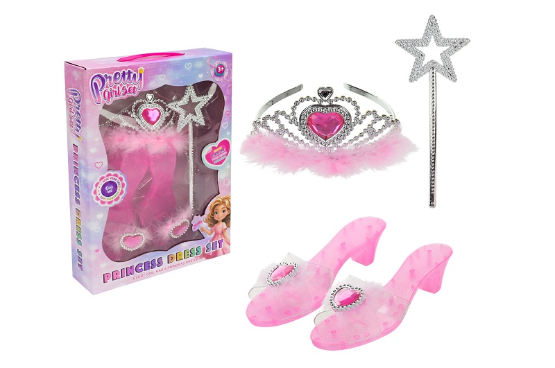 Аксесуари для дівчат арт. 265-2 (48шт/2)  no туфельки, аксес короб. 22*6*32 см