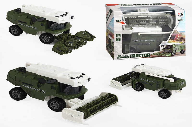 Комбайн 1907 (36/2) 2 види, підсвічування, звуки, мелодіїї, інерція, у коробці