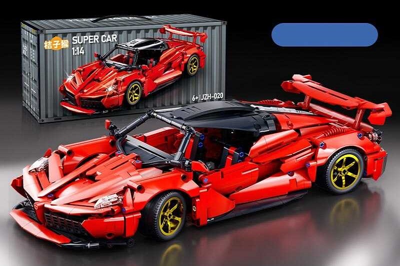 Конструктор JZH 020 (24) “Автомобіль”, масштаб 1:14, в коробці