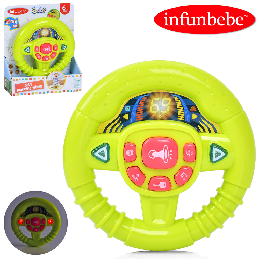 Кермо LS001S (12шт) 15см, музика, звук, світло, на бат-ці, в кор-ці, 17,5-20-5,5см