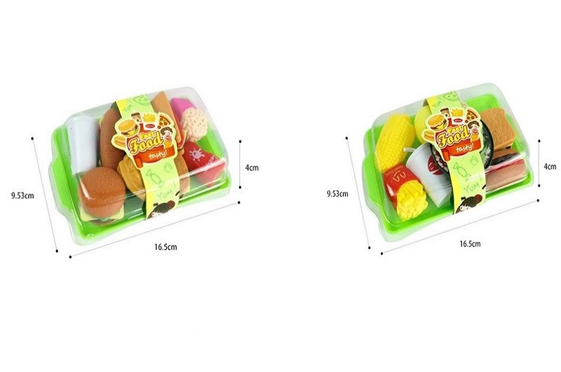 Іграшка  Fast food set арт. 6001/2 (240шт/2)   мікс 2 види, фаст фуд  16*10*4