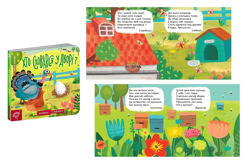 Книга. ХТО СХОВАВСЯ У ДВОРІ? КНИЖКА?СХОВАНКА Василь Федієнко.  Шко6202