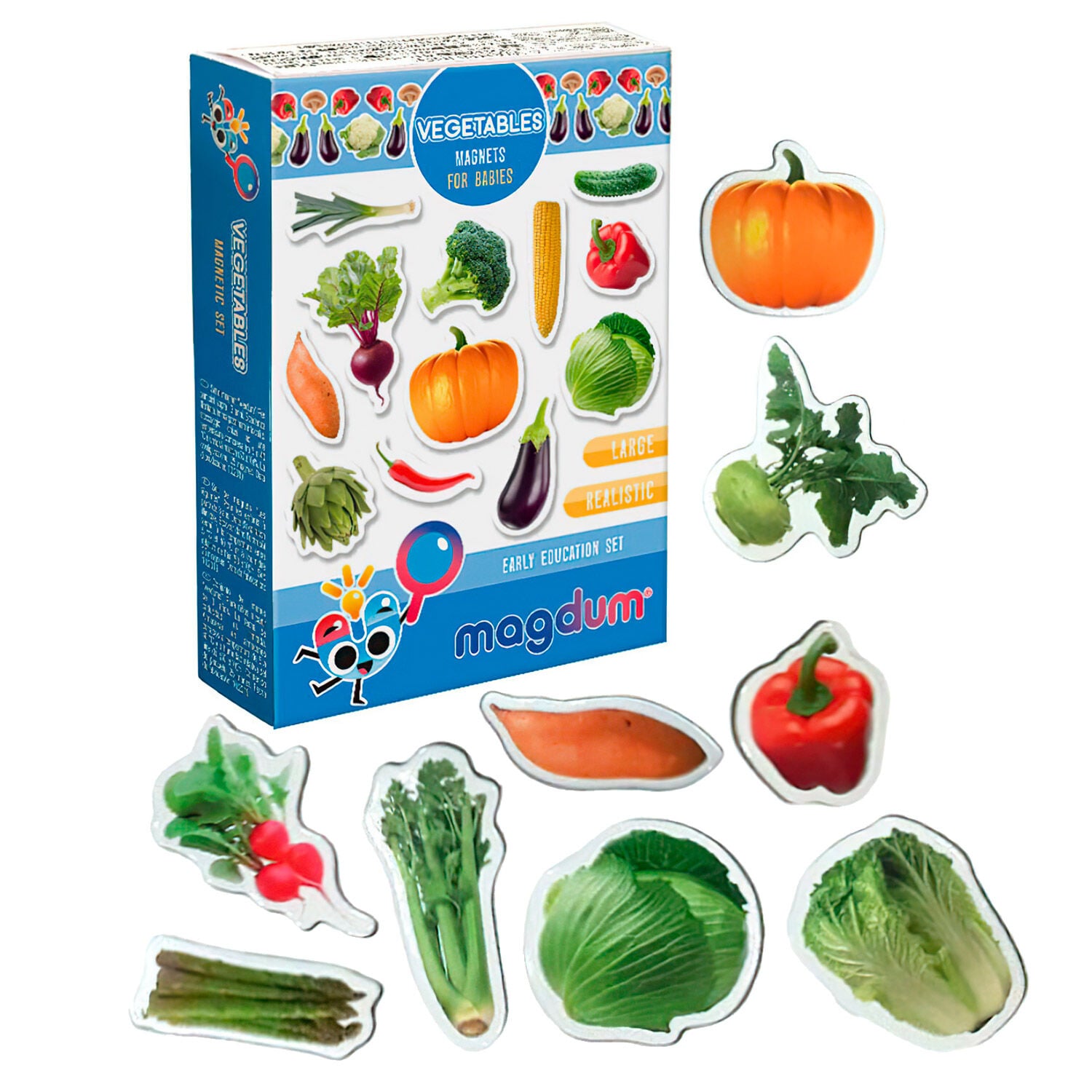 Magnetic set Vegetables" ML4031-12 EN"