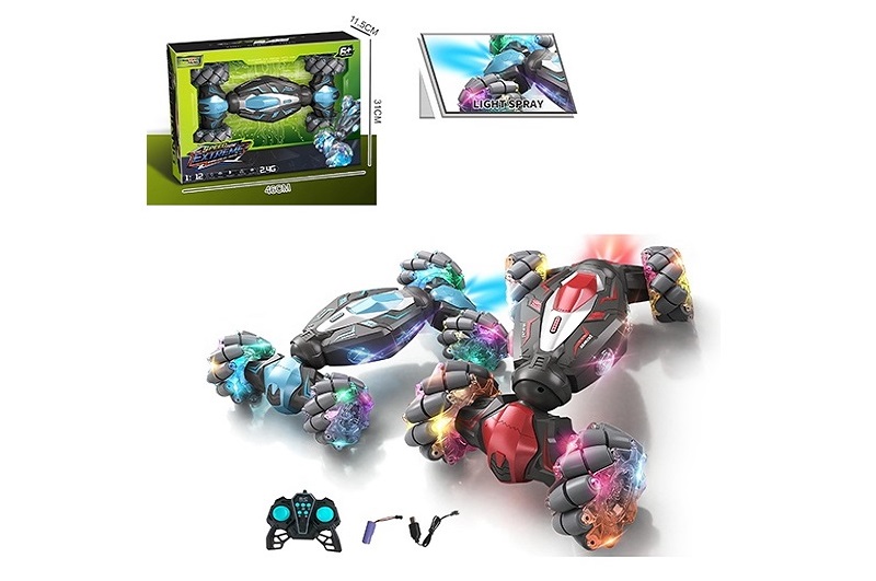 Р.К.Всюдихід-трюкач twist YJ-097-1 акум.USB.світ.дим.2кол.кор.46*11,5*31 /18/