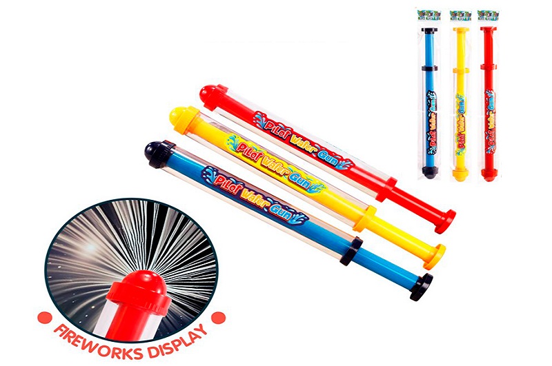 Водяний насос FSD7676 (96шт) 52см, діам.3,5см, 3 кольори, у пакеті, 9-58-3,5см