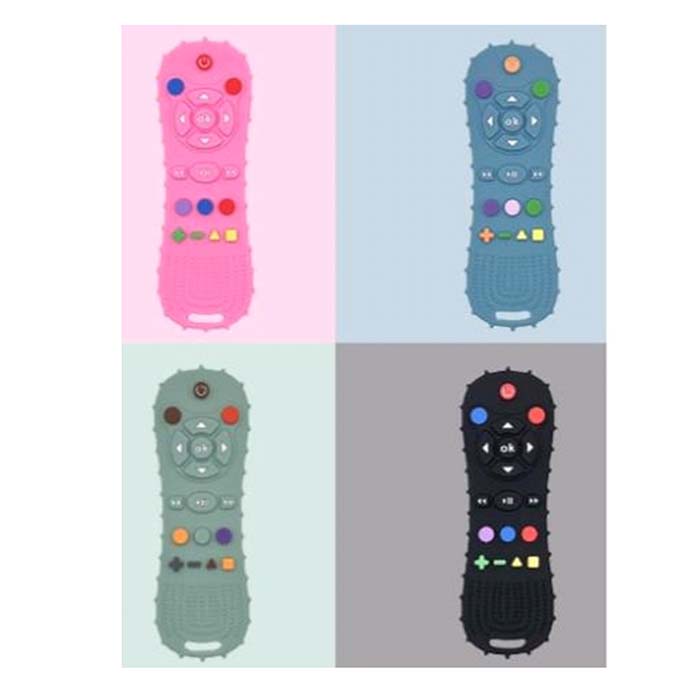 Гра INT 0001 (125шт) пульт, 14,5см, прорізувач, текстурний, 4 кольори, у пакеті, 10-21-1см