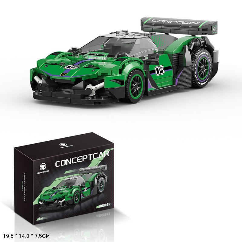 Конструктор арт. DG3015 (60шт/2) у короб.,19,5*14*7,5см