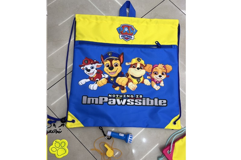 Сумка для взуття Paw Patrol арт. KH72/001L (100шт) 35*40см у наборі свисток, ліхтарик, світловідбива