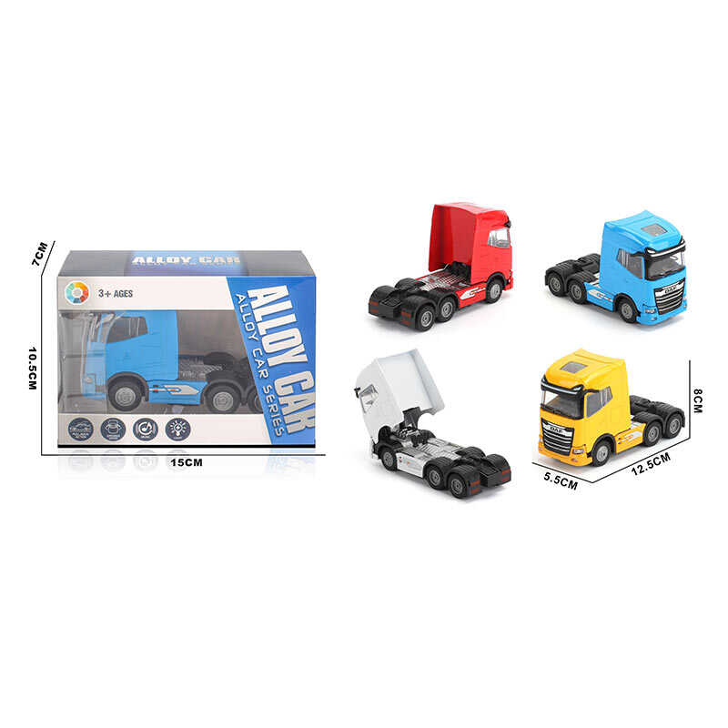 Трейлер JS 1130 A (288/2) металопластик, інерція, звуки, підсвічування, в коробці