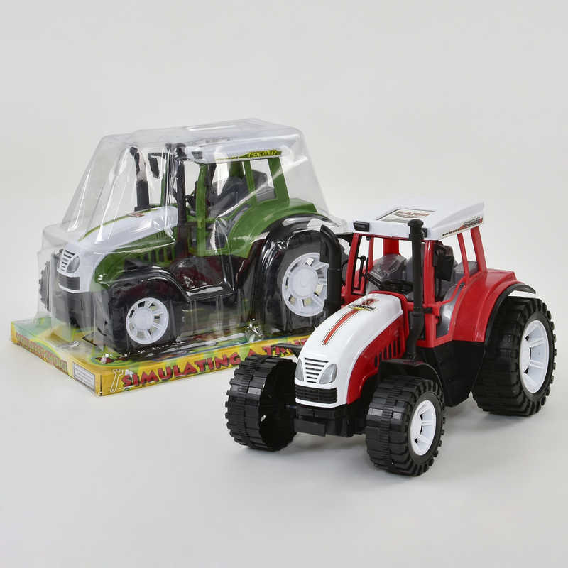 Трактор 0488-120 (36/2)  2 кольори, інерція, у слюді