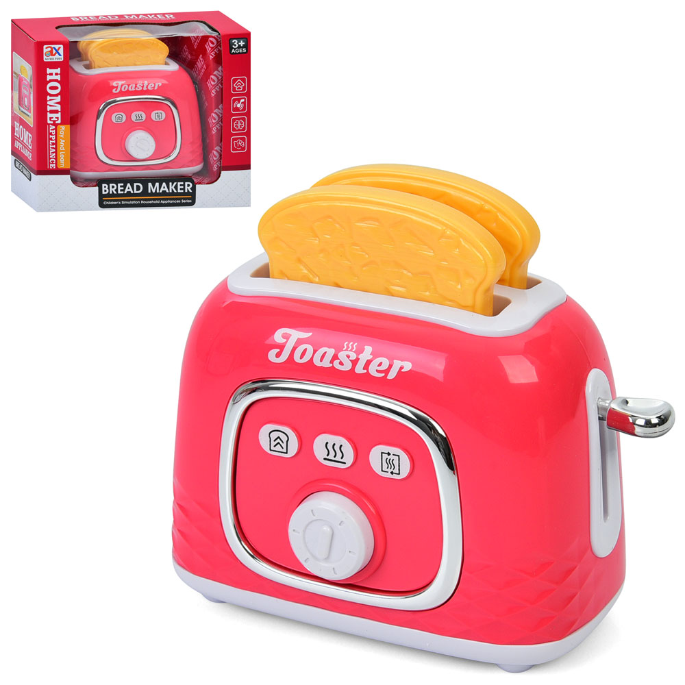 Тостер 6842A (60шт) 16см, механічний, хліб, в кор-ці, 19,5-16,5-9см