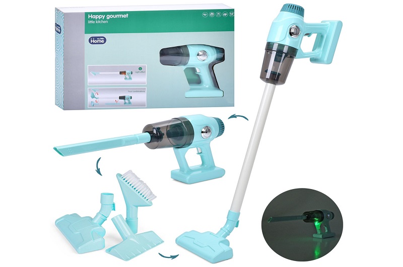 Побутова техніка A1011-2 (18шт) пилосос, від 43,5см до 72см (змінюются насадки) ,звук, світло, повіт