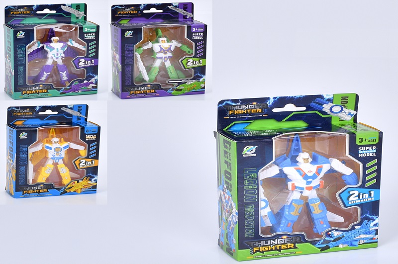 Трансформер 39-32 (72шт) TF, 13см, робот+літак, мікс видів, в кор-ці, 12,5-19-5,5см