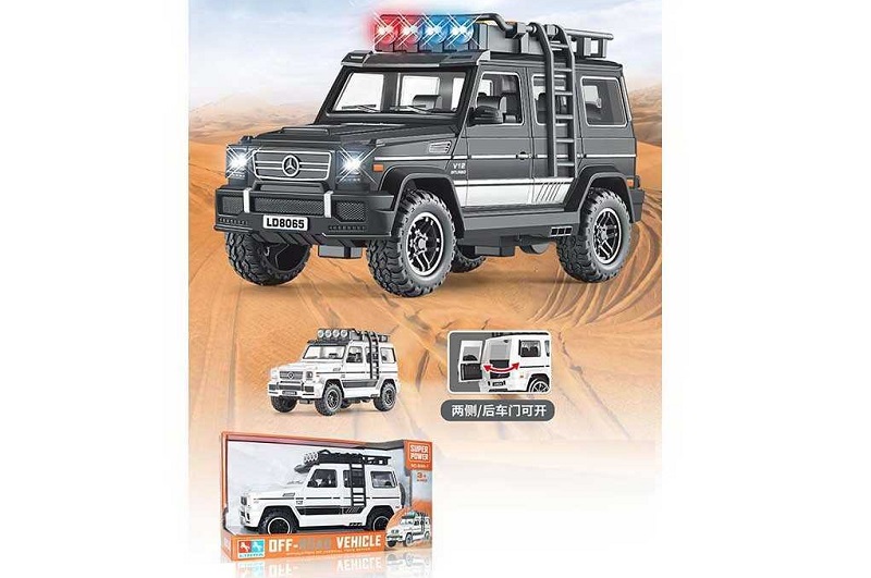 Машина 8065-1 (36/2) 2 кольори, звук, підсвічування, інерція, гумові колеса, відчиняються двері, в к