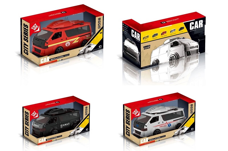 Автобус спецслужби JV02/04/05 інерц.муз.світ.3в.кор.29*13*17 /48/