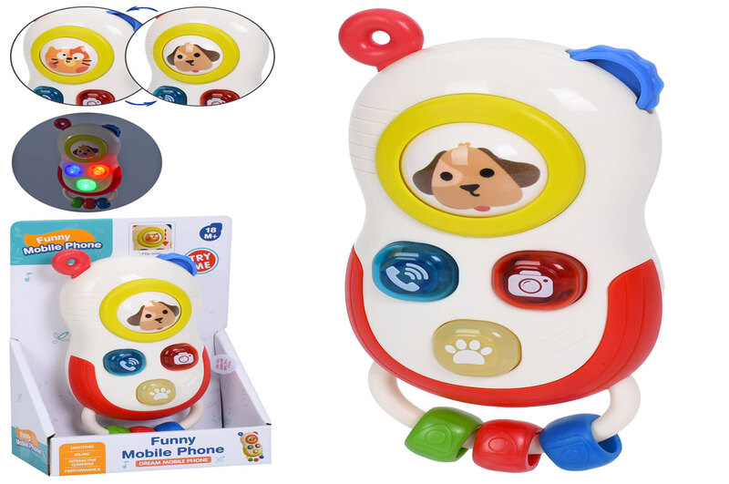 Телефон мобільний 66012 (32шт) 15,5см, музика, світло, рухливі деталі, на бат-ці, в кор-ці, 18,5-12-