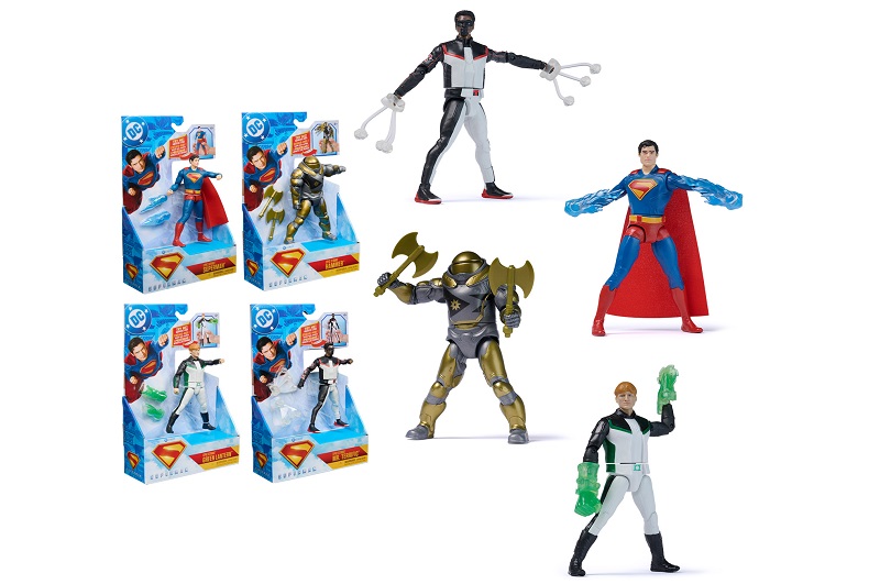 Іграшка фігурка арт. 6073190 (4шт) Superman, 15 см, з аксесуарами, у коробці 17,5*6*28 см