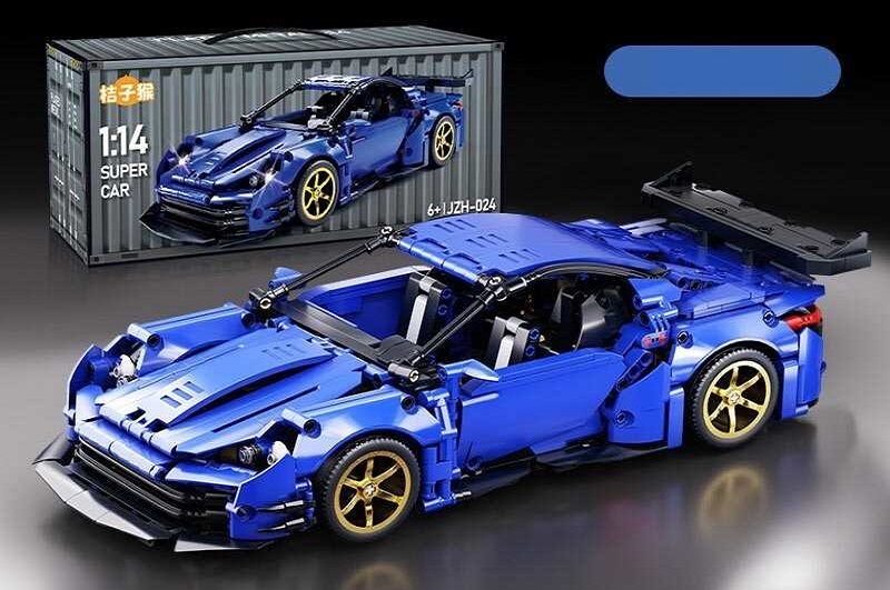 Конструктор JZH 024 (24) “Автомобіль”, масштаб 1:14, в коробці