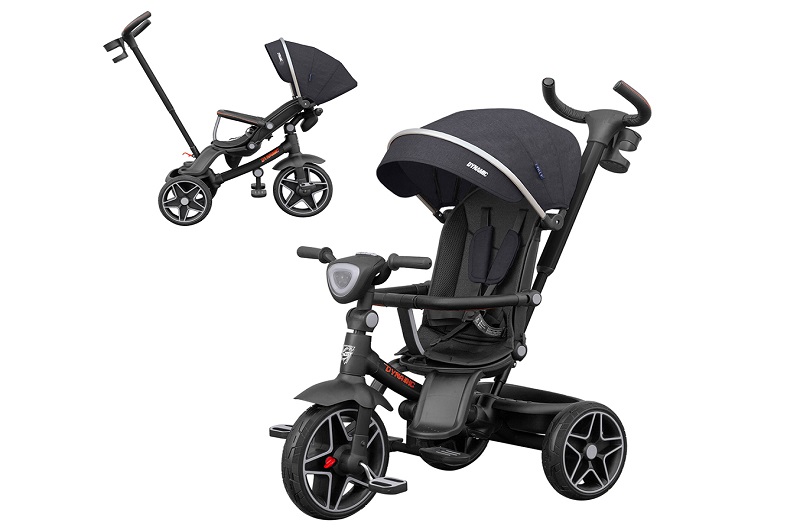 Велосипед триколісний TILLY DYNAMIC T-3810 BLACK /1/