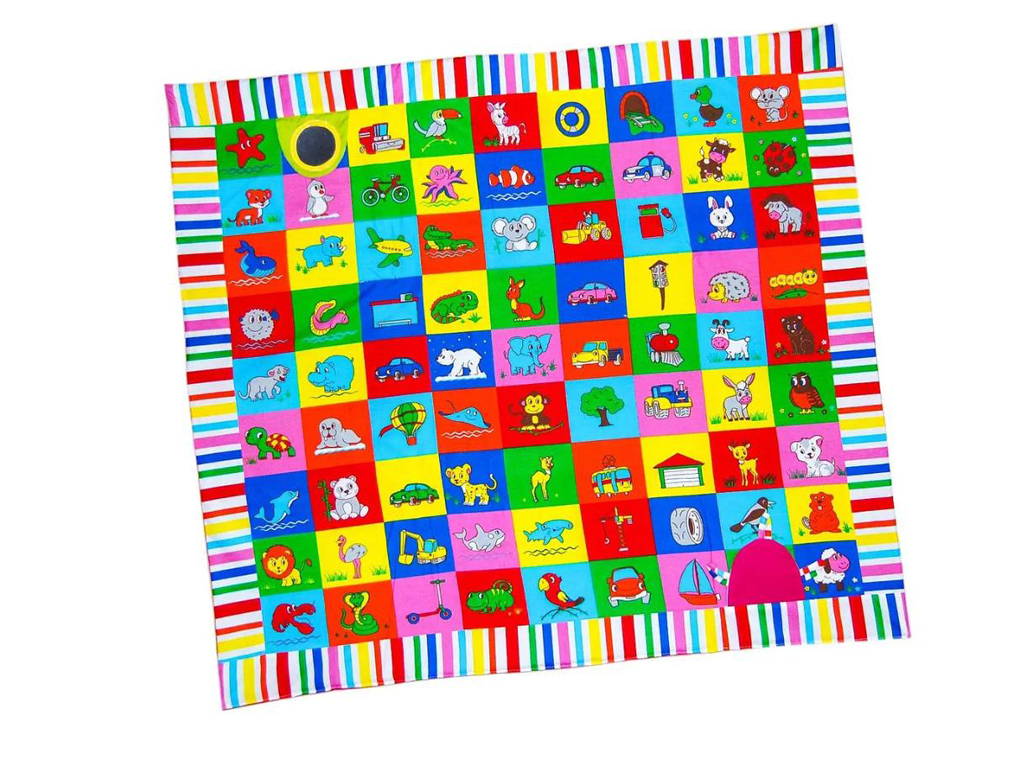 Килимок для гри та розвитку Мій маленький світ" МС 090601-09"