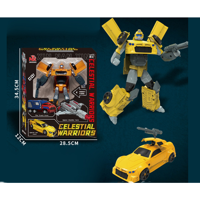 Трансформер 8108Y (24шт) робот+транспорт, 25см, в кор-ці, 28,5-34,5-12см