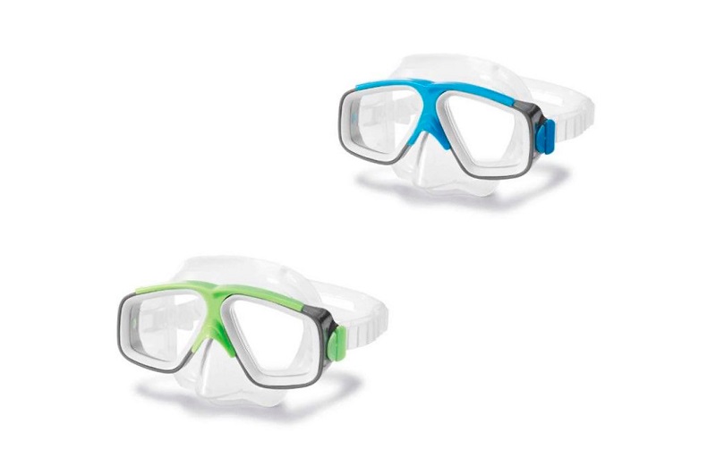 Маска 55975 Intex (12) 2 кольори, від 8 років