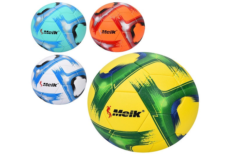 М'яч футбольний MS 4840 (12шт) розмір 5, TPU, 400-420г, 4 кольори, у пакеті