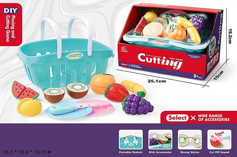 Продукти арт. CF903 (36шт)   овочі, фрукти короб. 25*15*19 см