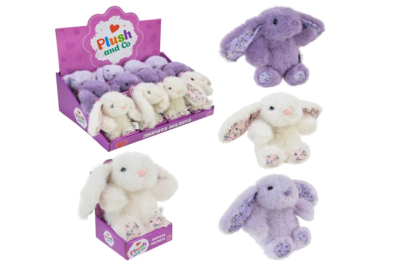 М'яка іграшка Plush and Co арт. PLC25017 (144шт) 13 см 12шт в дисплей боксі короб. 9*8*13см, в диспл