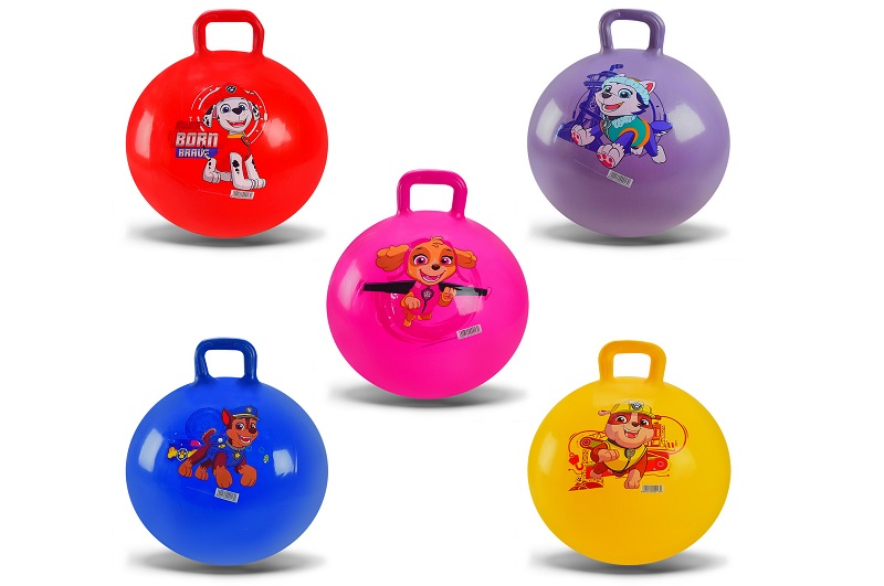 М'яч для фітнесу PB2117 (40 шт) Paw Patrol 65 см гирі 6 видів