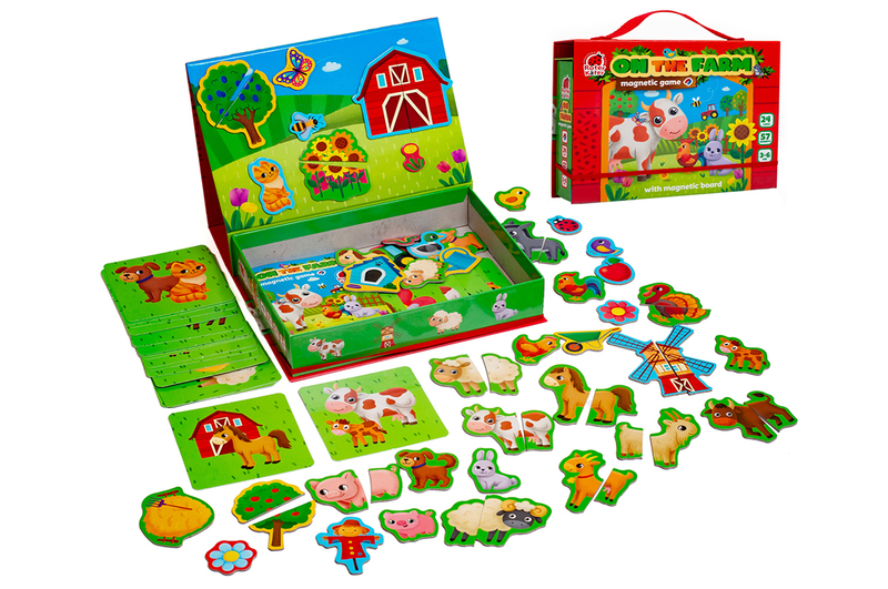 Гра розвиваюча Vladi Toys з липучками. Чиє забарвлення? Де чия мордочка? VT1310-06 (укр)