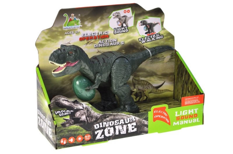 Динозавр RS055A озвучений, в коробці р.26x8,5x15 см YG Toys