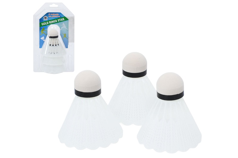 Воланчик MS 4931-3 (120шт) набір 3шт, білий, 8см, у слюді, 11-22-7см