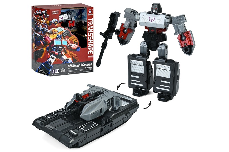 Трансформер HD133 (36шт) TF, робот 18см+танк, метал+пластик, в кор-ці, 17,5-24-8см