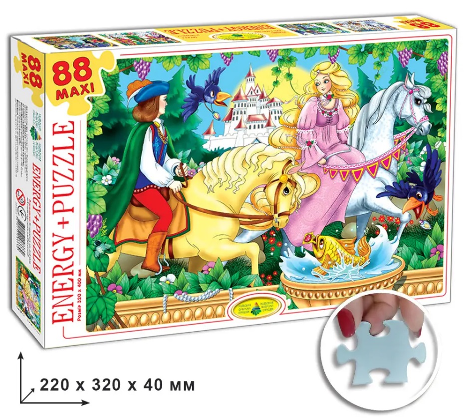 Пазли 88, Арт.ЕГ-07. Золотоволоска  Ен3330