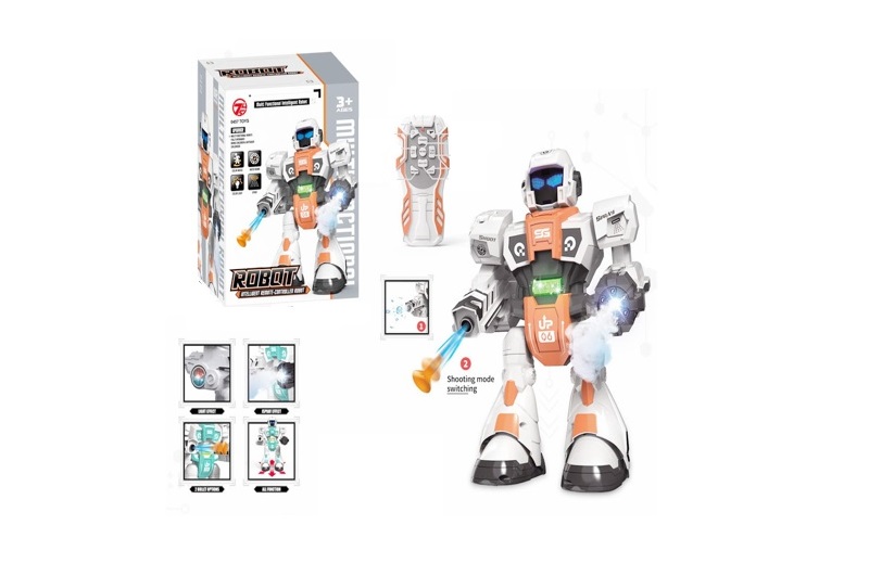 Робот M606-38M на р.к.інтер-ний.батар. муз.світ.пар.стріляє,танцює. кор.24,5*13*19 /36/