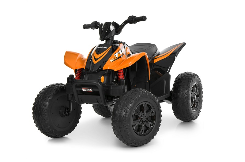 Квадроцикл M 6309EL-7 (1шт) 2мотор45W, 1акум12V12AH, MP3, EVA, музика, світло, помаранчевий