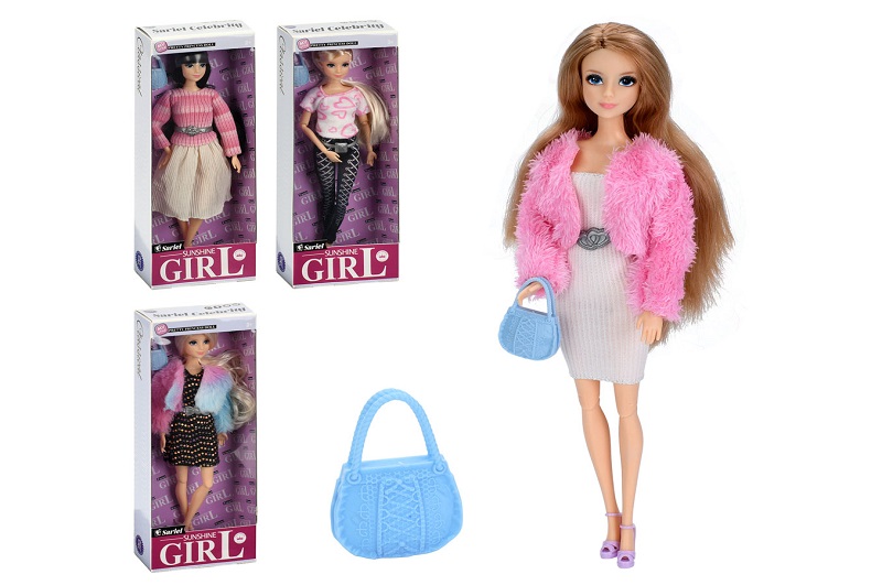 Лялька 92066-7 (72шт) 30см, шарнірна, 4 види, в кор-ці, 12-32-5см