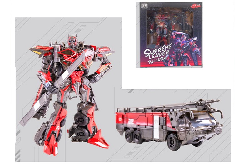 Трансформер TW-1024B (12шт) TF, робот 17см+машина, зброя, метал+пластик, в кор-ці, 21,5-23-8см